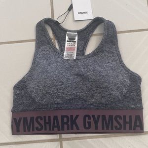 Brand new Gymshark Sports Bra! Size small. Never worn. Light blue with purple.